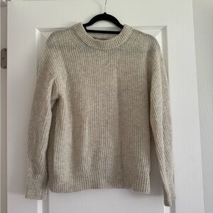 Everlane Alpaca Cocoon Crew Sweater